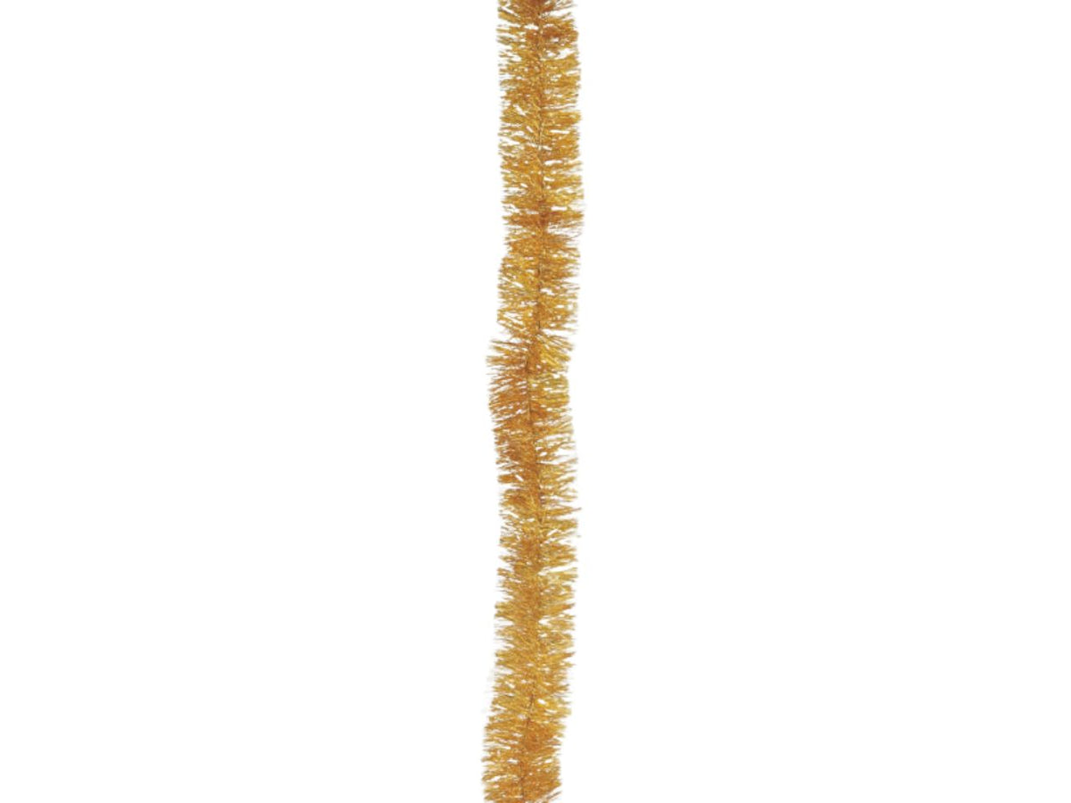 Filo decorativo natalizio 200cm diametro 6cm oro
