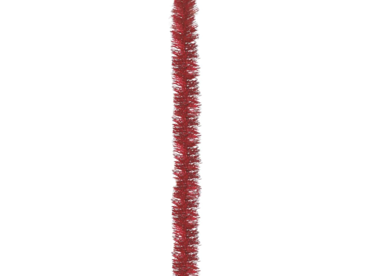Filo decorativo 200cm diametro 6cm rosso