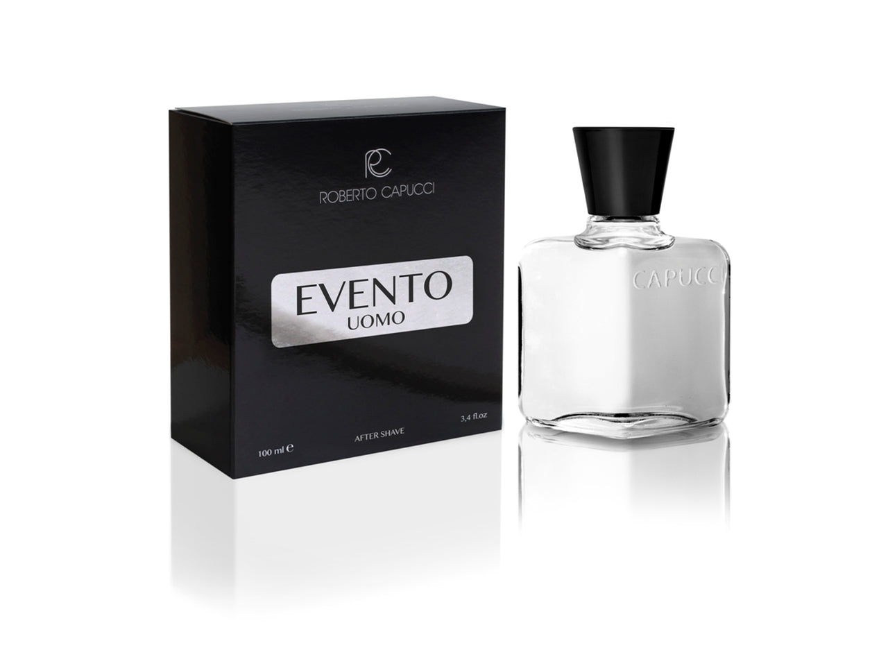 Dopobarba uomo vapo after shave Evento Uomo Roberto Capucci, 100 ml, Made in italy, ideale per la stagione autunnale/invernale