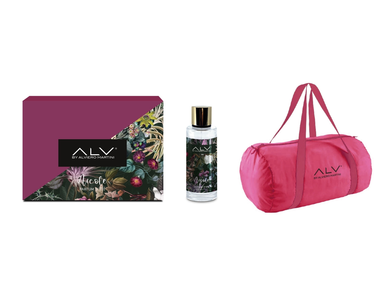 Alviero martini parfum d'ete' nicole 200ml nudo + borsone