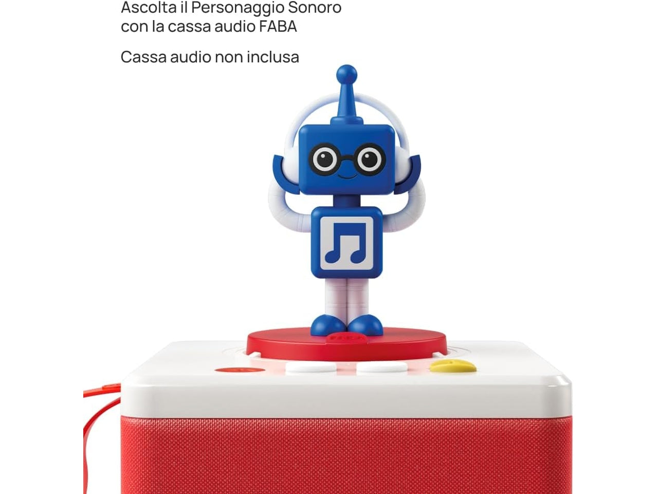 Persongaggio Sonoro - FABA ME blu - Crea la tua storia! Registra la tua favola, 30 Minuti di Registrazione, Racconta Audio Personalizzati | FABA