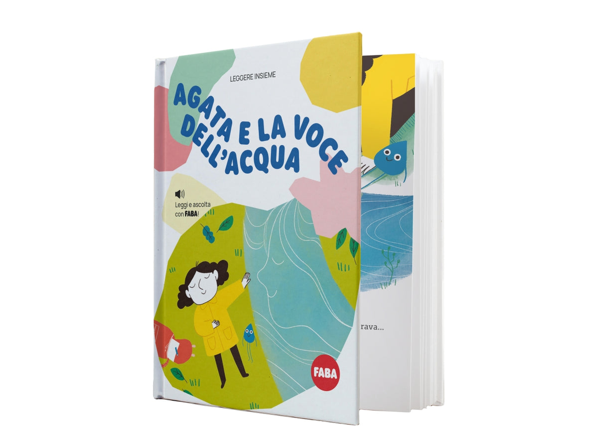 Libro interattivo Agata e la voce dell'acqua per il Cantastorie per Bambini | Faba