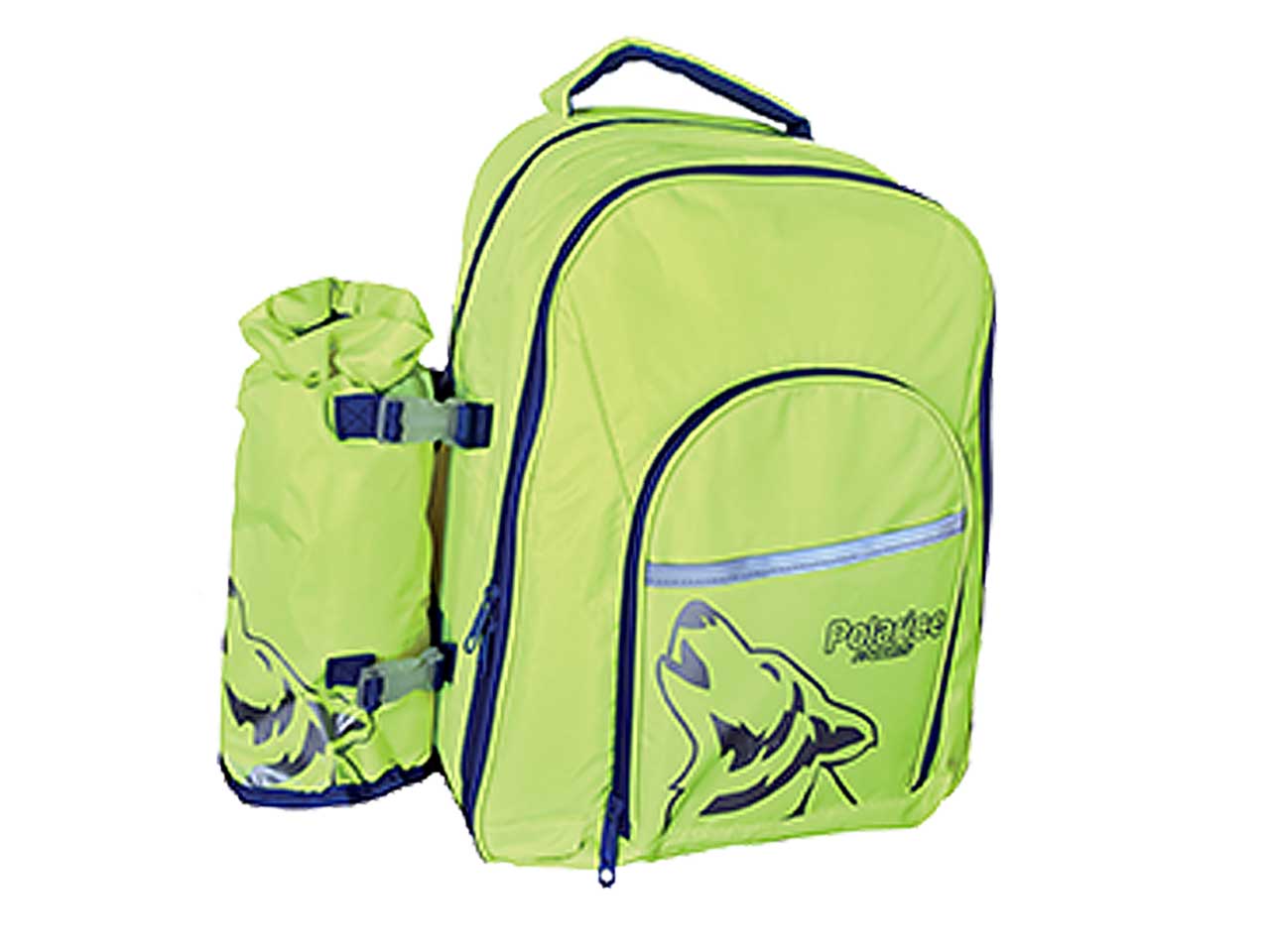 Borsa termica con porta bottiglia
