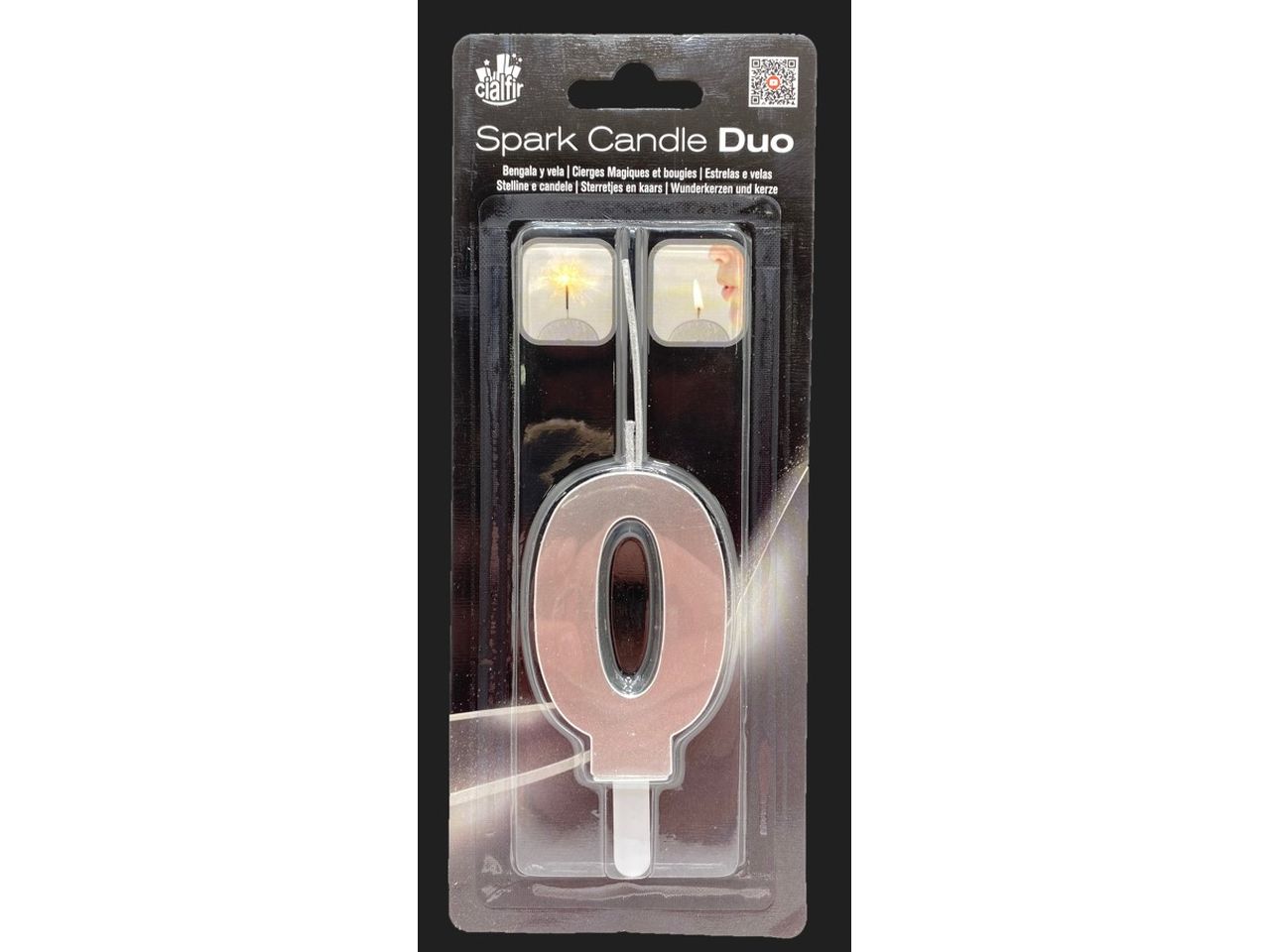 Candela duo scintille nÂ° 0 argento