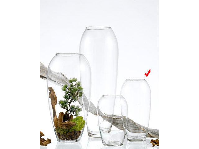 Vaso fidelis in vetro 26cm