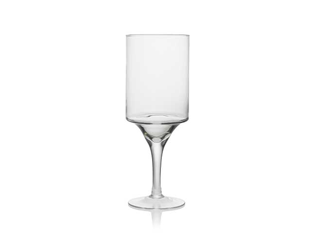 Vetro cilindro c/stelo d.15 h.40cm fr110/40