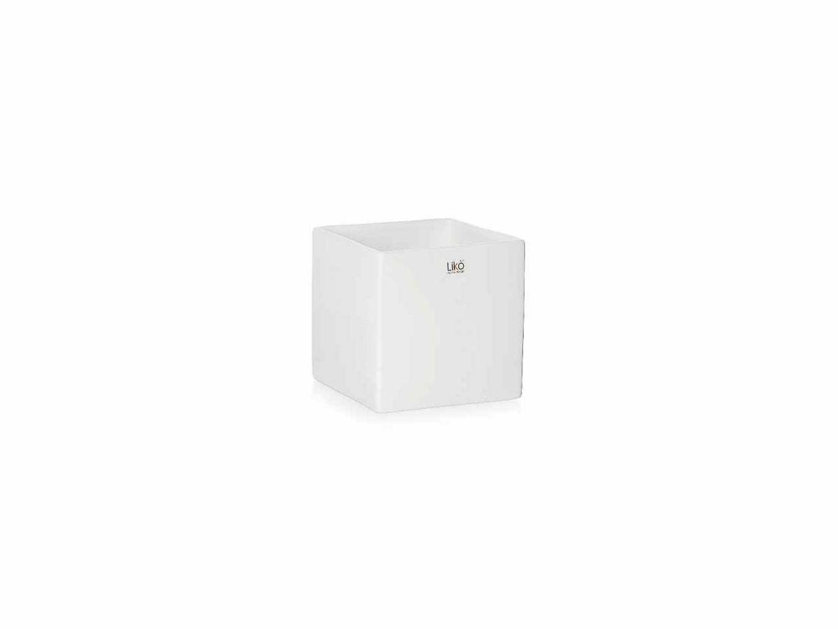Cubo 7,5x7,5cm bianco cr35/07w