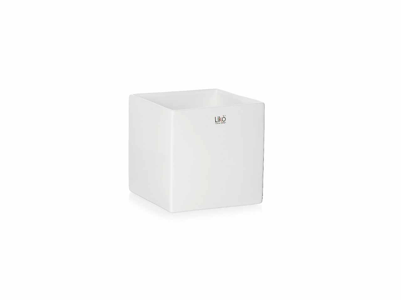 Cubo 10,5x10,5cm bianco cr35/10w