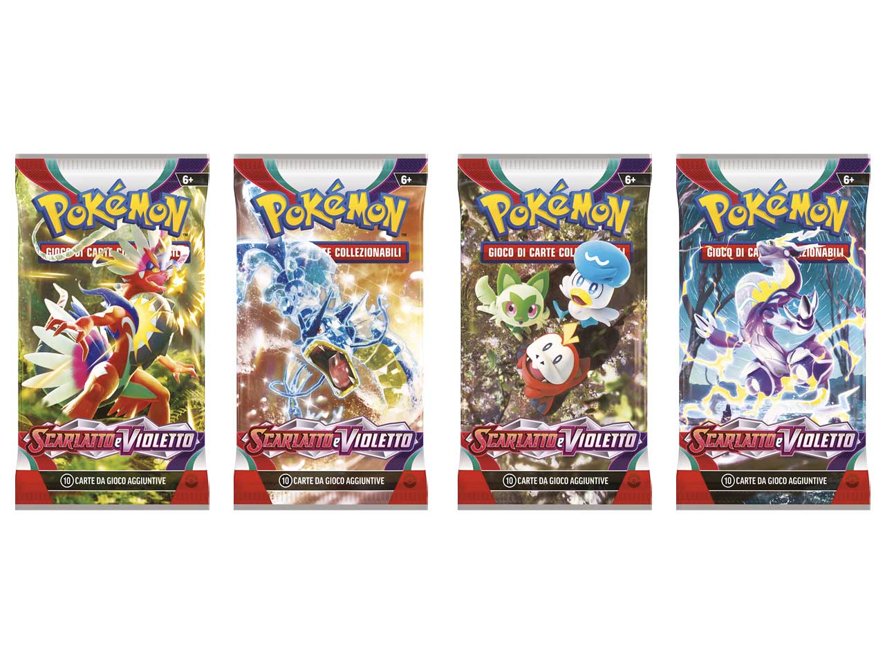 Carte PokÃ©mon Bustina Scarlatto e Violetto  - Game Vision