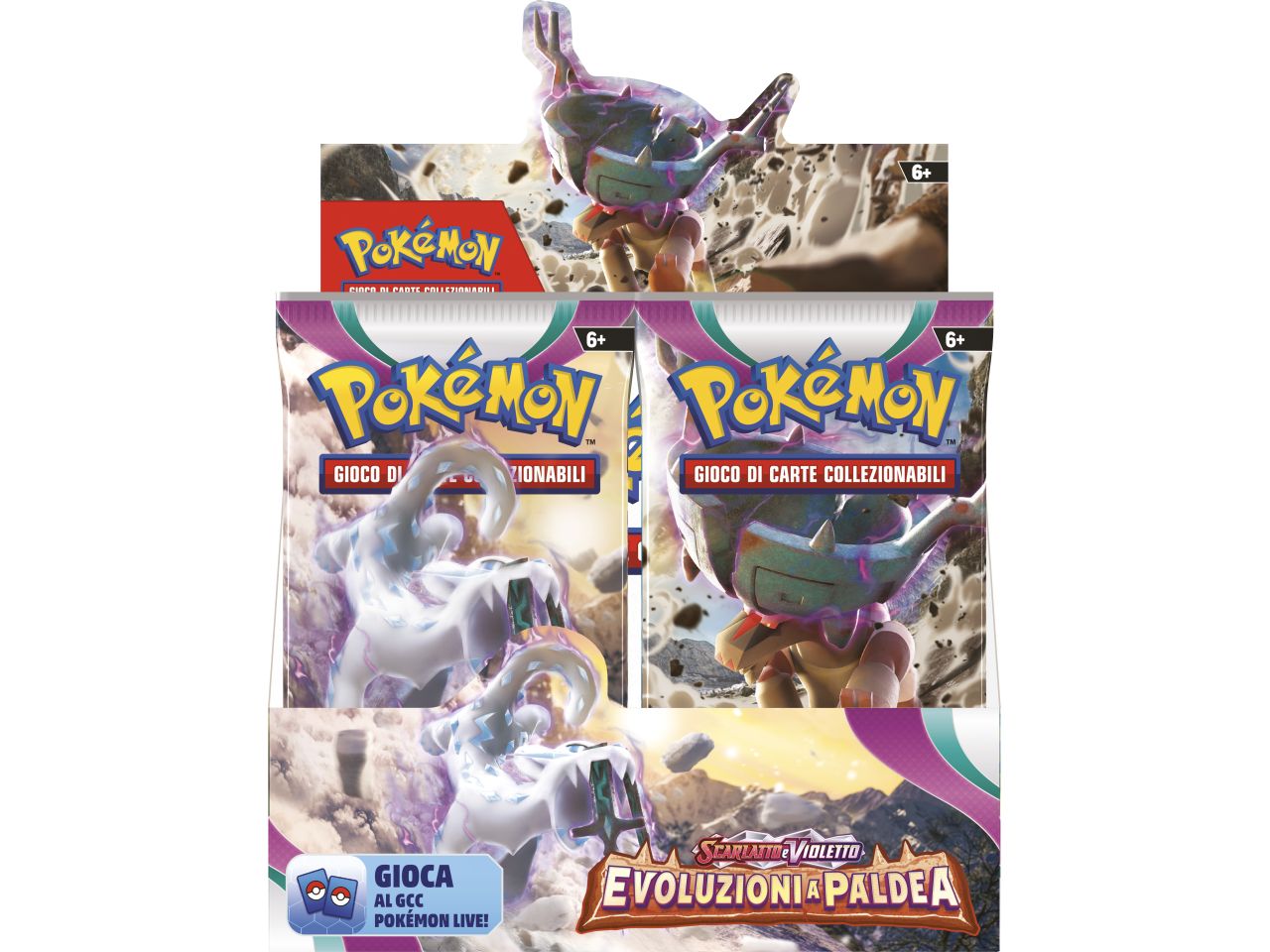 Bustina Carte PokÃ©mon Scarlatto e Violetto Evoluzioni A Paldea - Game Vision $
