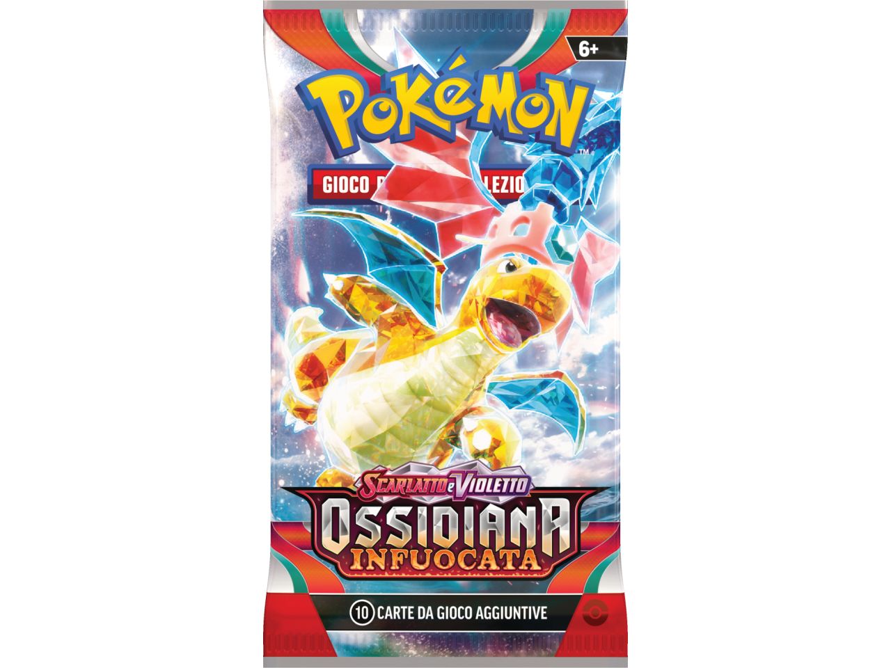 Bustina Carte PokÃ©mon Scarlatto E Violetto Ossidiana Infuocata - Game Vision $