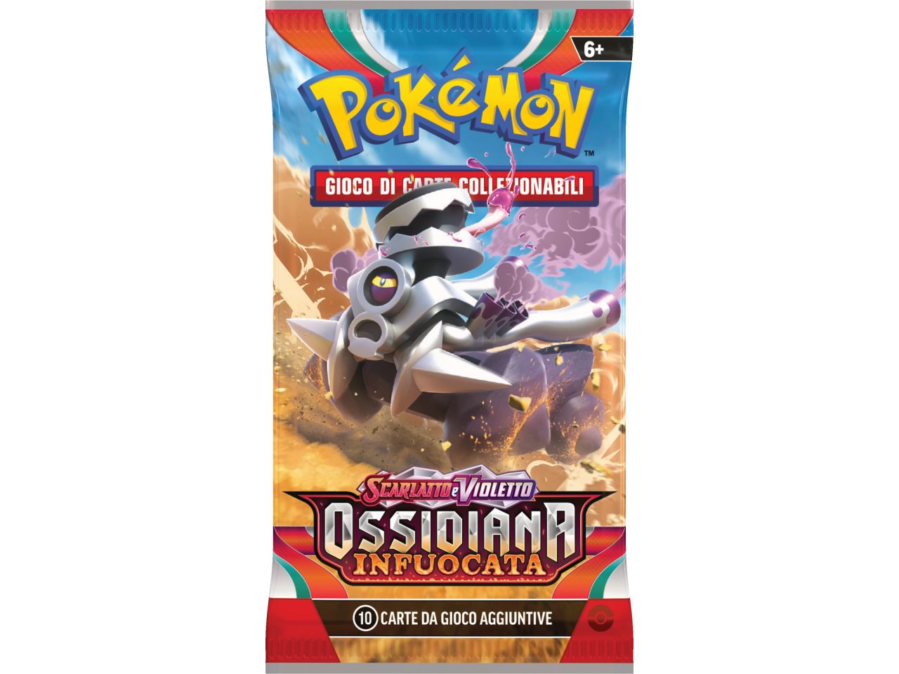 Bustina Carte PokÃ©mon Scarlatto E Violetto Ossidiana Infuocata - Game Vision $
