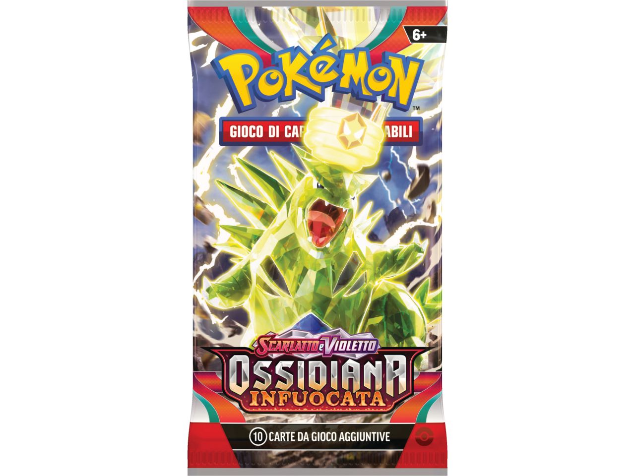 Bustina Carte PokÃ©mon Scarlatto E Violetto Ossidiana Infuocata - Game Vision $