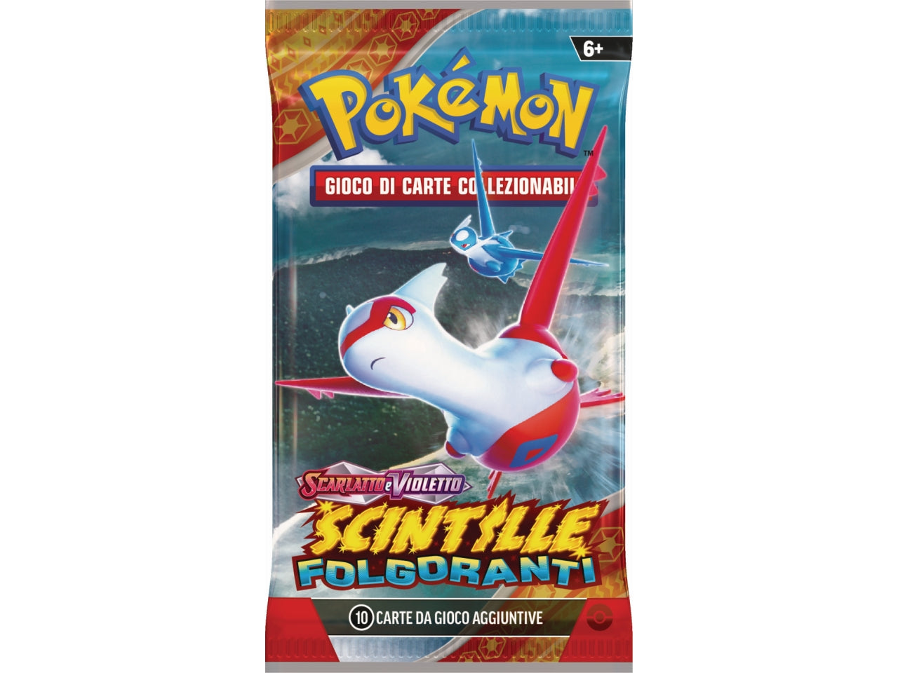 Bustina Singola PokÃ©mon Scarlatto e Violetto 08 - Multicolor, Plastica e Carta, EtÃ  6+ la busta contiene 10 pezzi