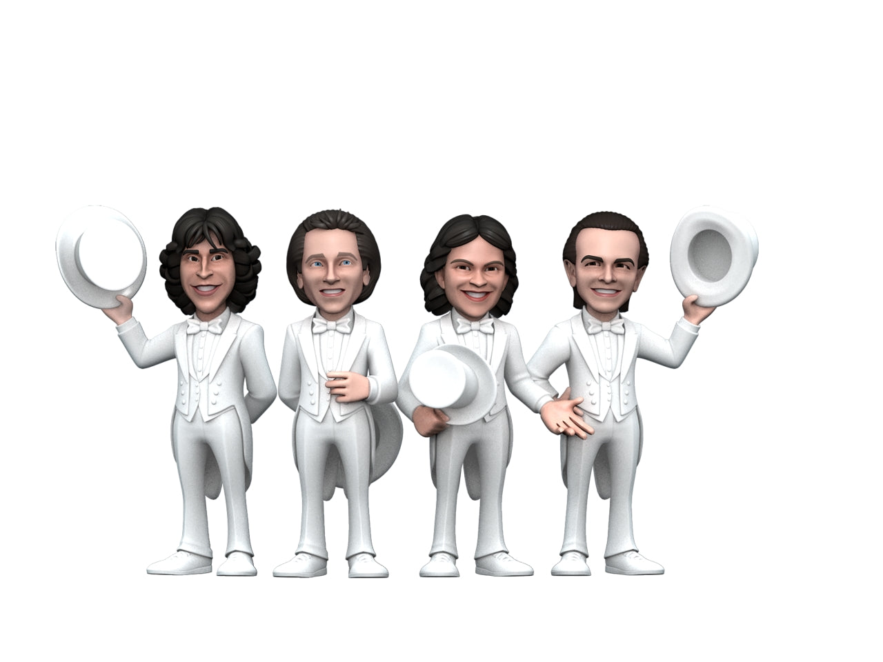 Minix Cofanetto 4 Personaggi 7cm - Set da Collezione, Multicolor, EtÃ  17+, Gamevision