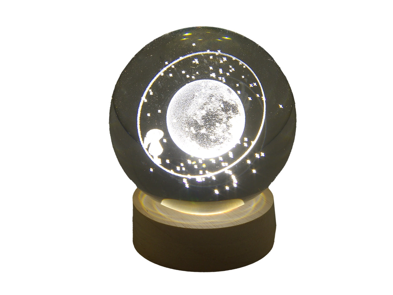 Sfera d.80mm mondo stelle