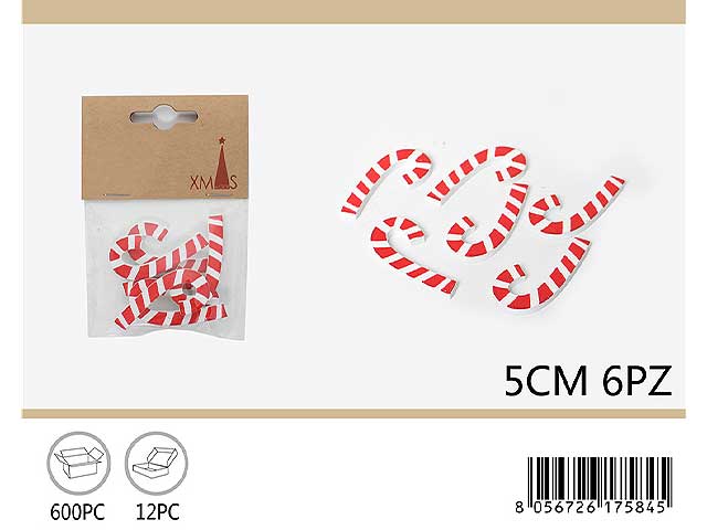 Bastoncino 5cm 6 pezzi