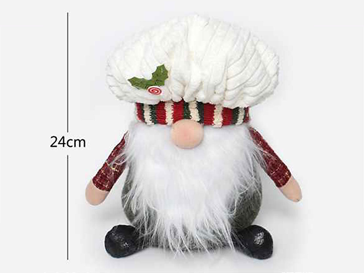 Gnomo chef decorativo 24x18x24cm