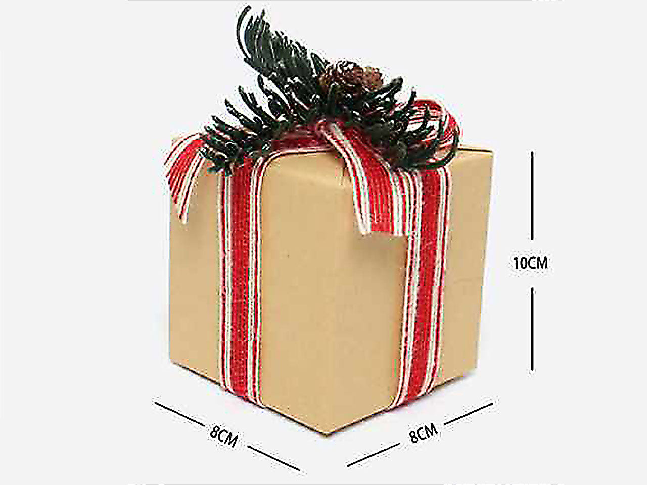 Pacco regalo 8x8x10cm