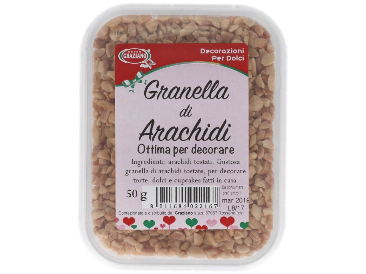 Granella di arachidi 50g
