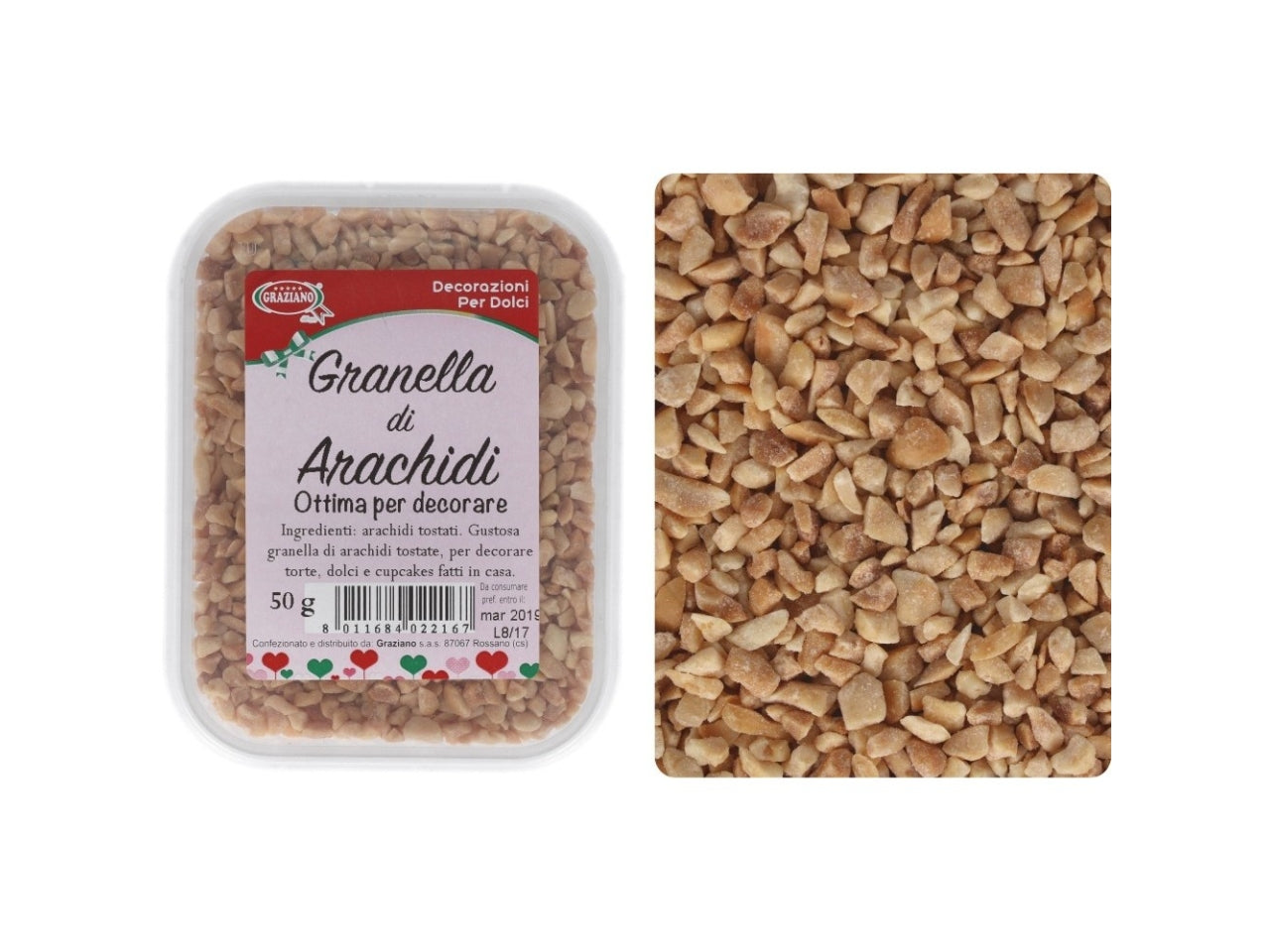 Granella di arachidi 50g