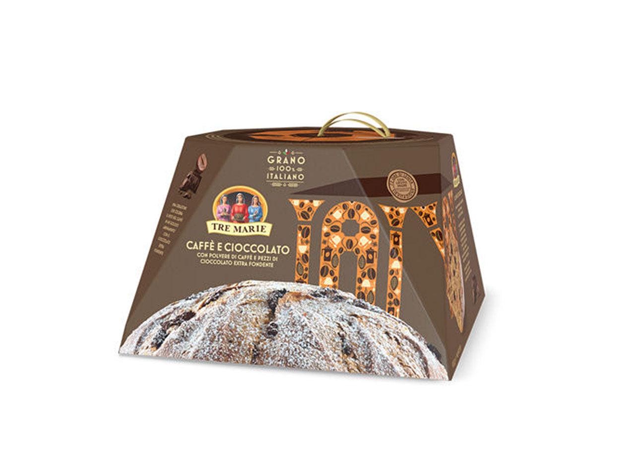 Tre Marie il panettone da 930gr caffe' e cioccolato $