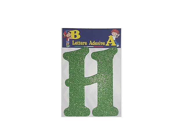 Lettera verde h 12cm