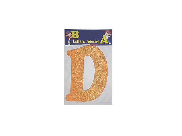 Lettera arancio d 12cm