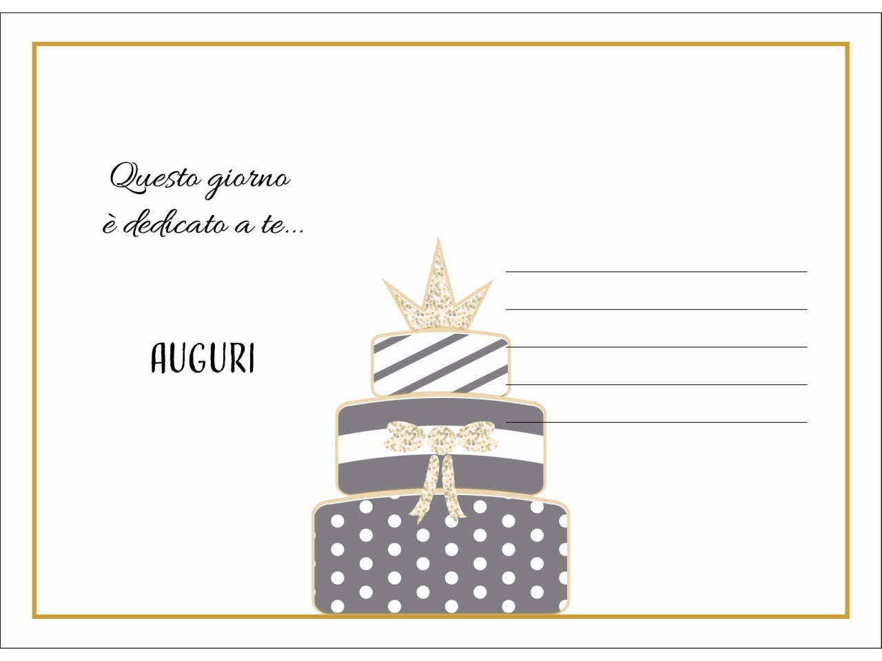 Biglietto auguri laminato 2024 cod. 253 /d