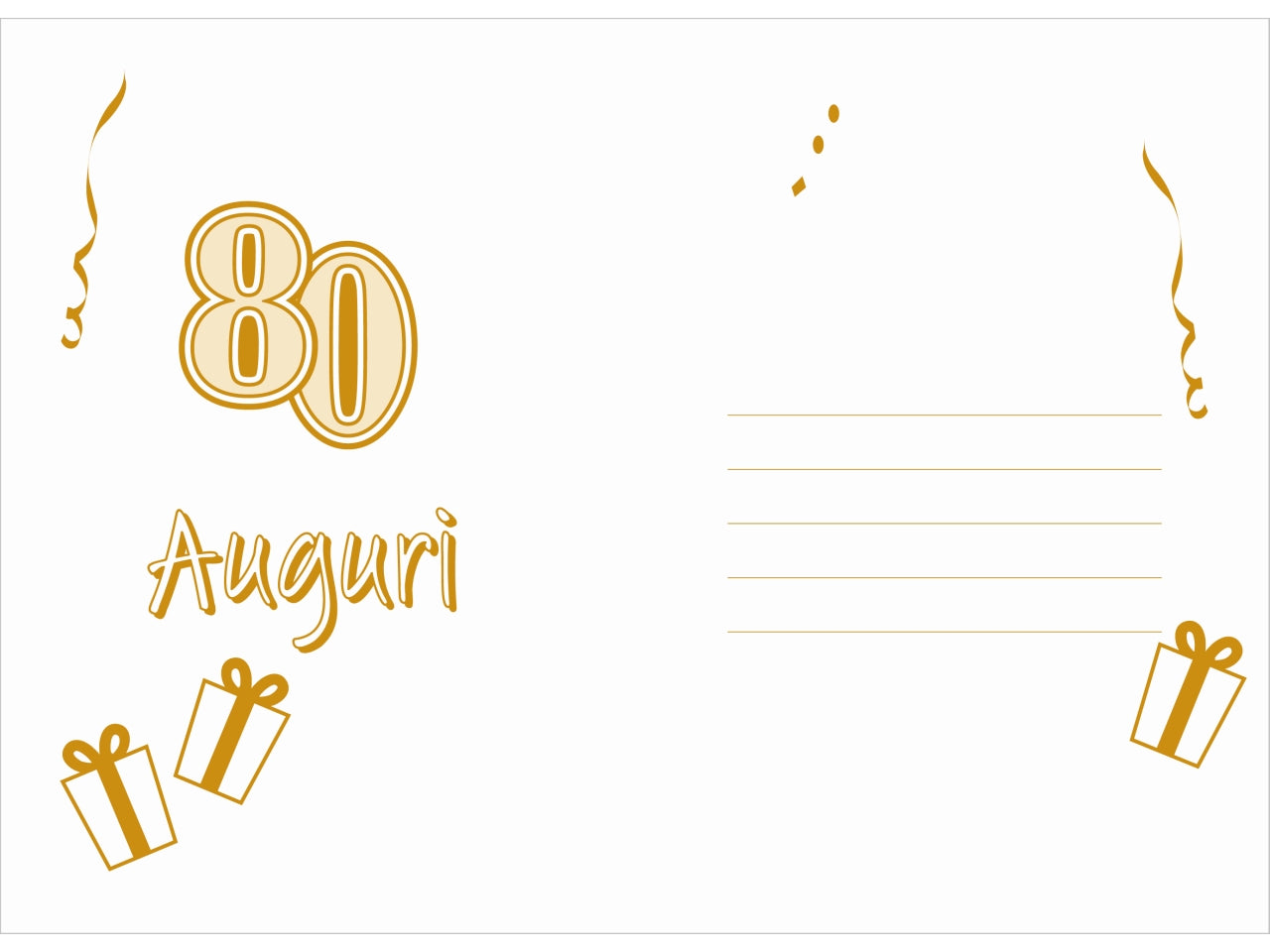 Biglietto auguri laminato 2024 cod. 290 /d