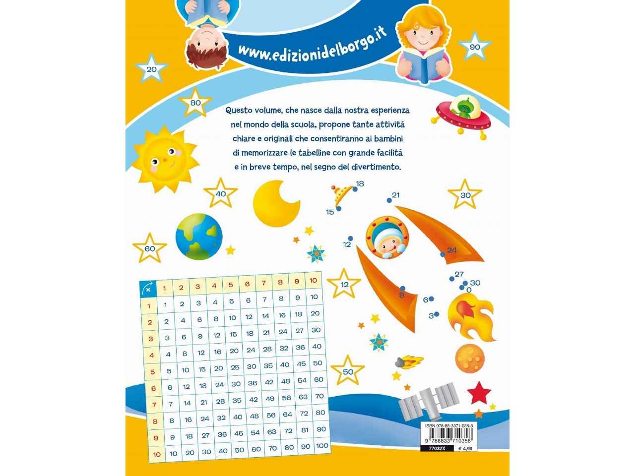 Libro impara le tabelline