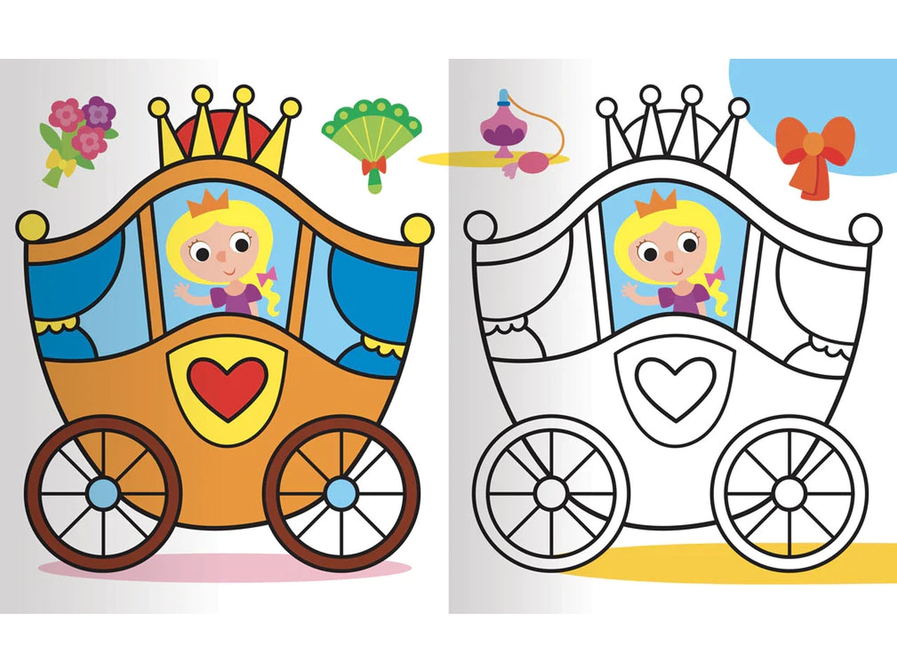 Libro dami editore dami colora le principesse