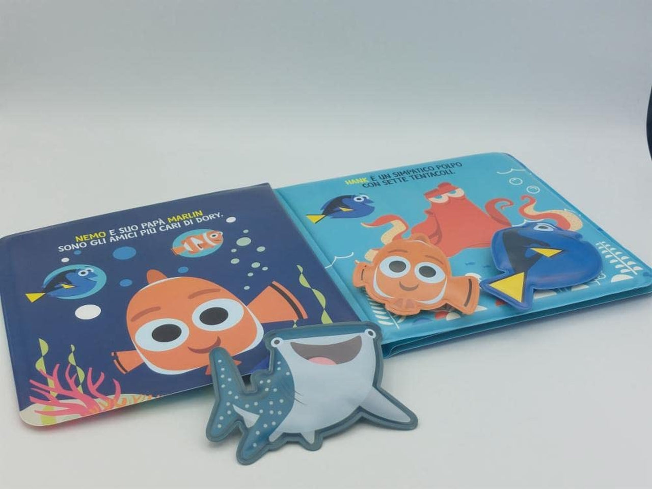 Libro walt disney ora del bagnetto gioca con dory