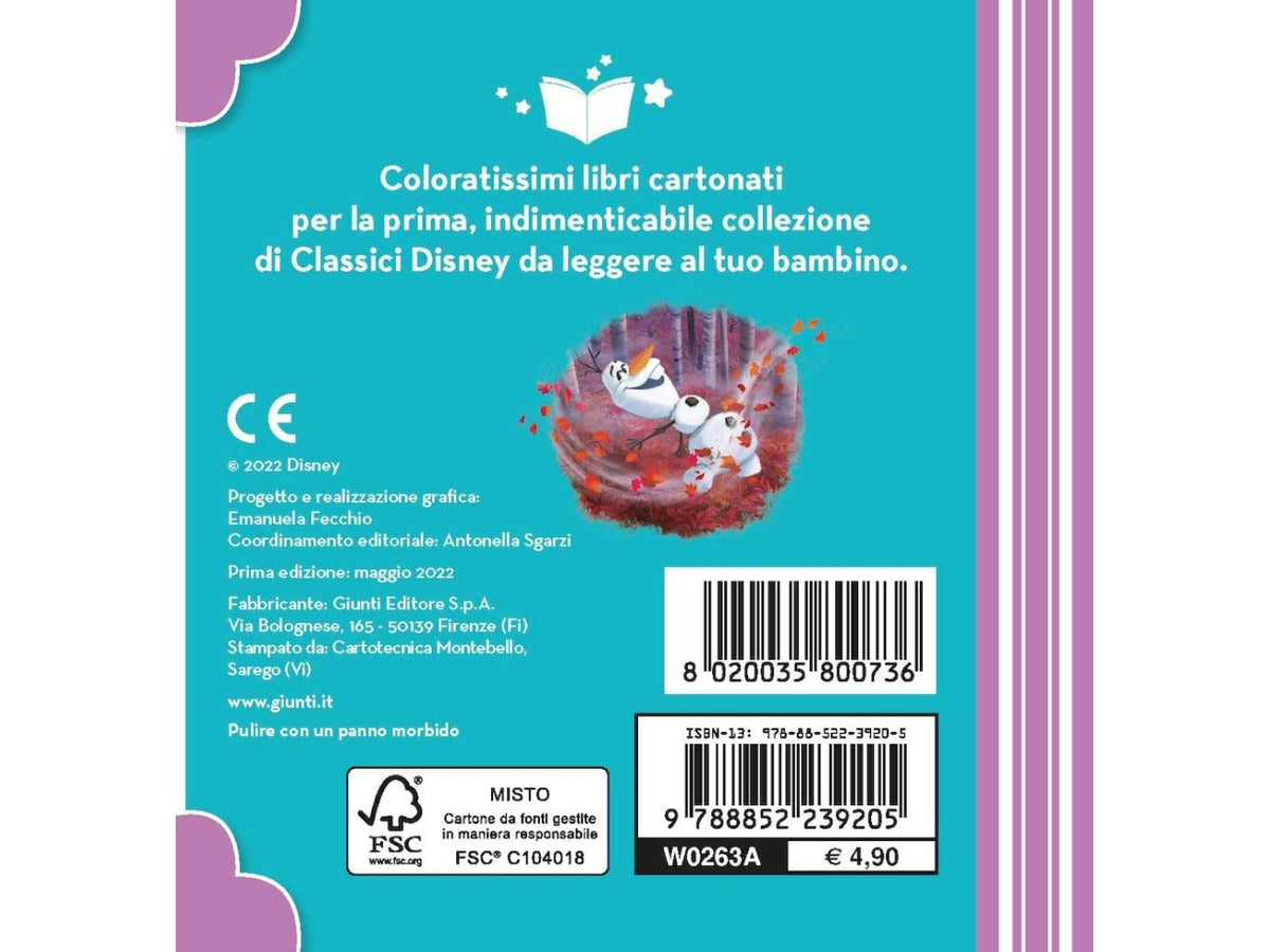 Libro walt disney librottini frozen ii