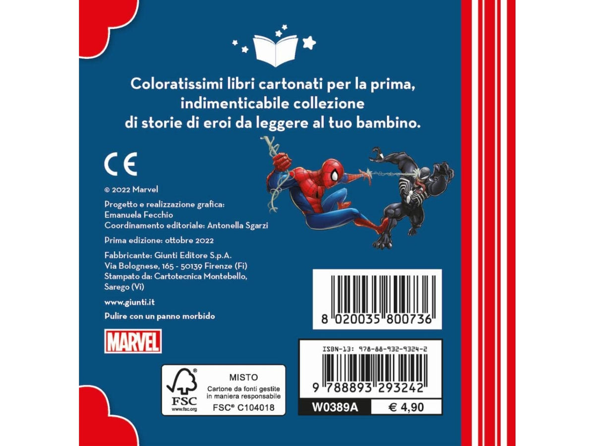 Libro walt disney marvel librottini spiderman
