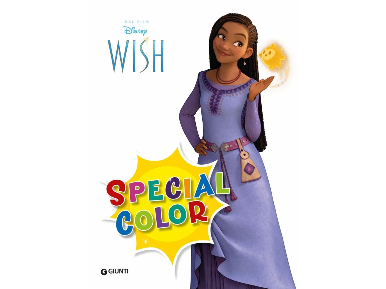 Libro walt disney maxi supercolor wish