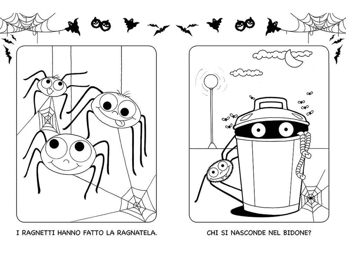 Libro halloween supercolor