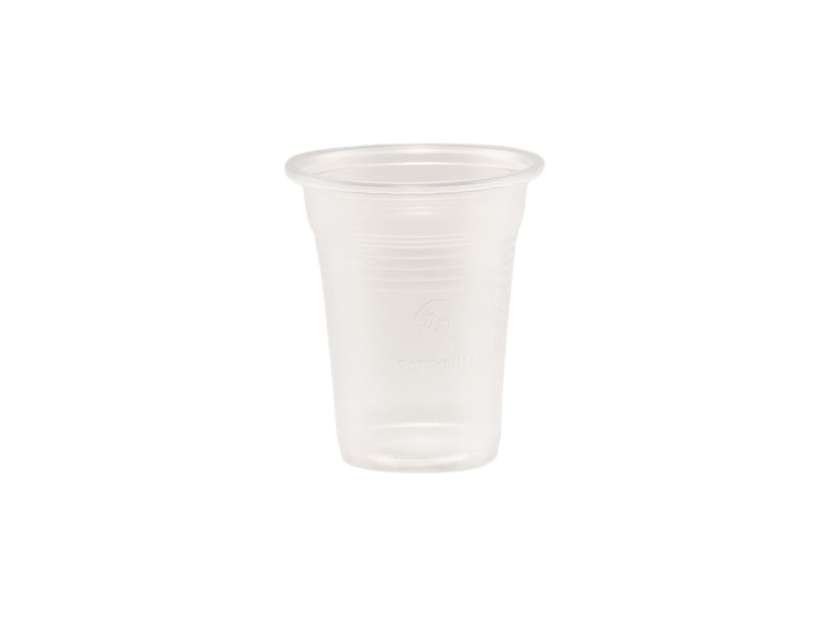 Bicchieri in plastica 100cc trasparenti per amaro, acqua confezione da 96 pezzi - Major