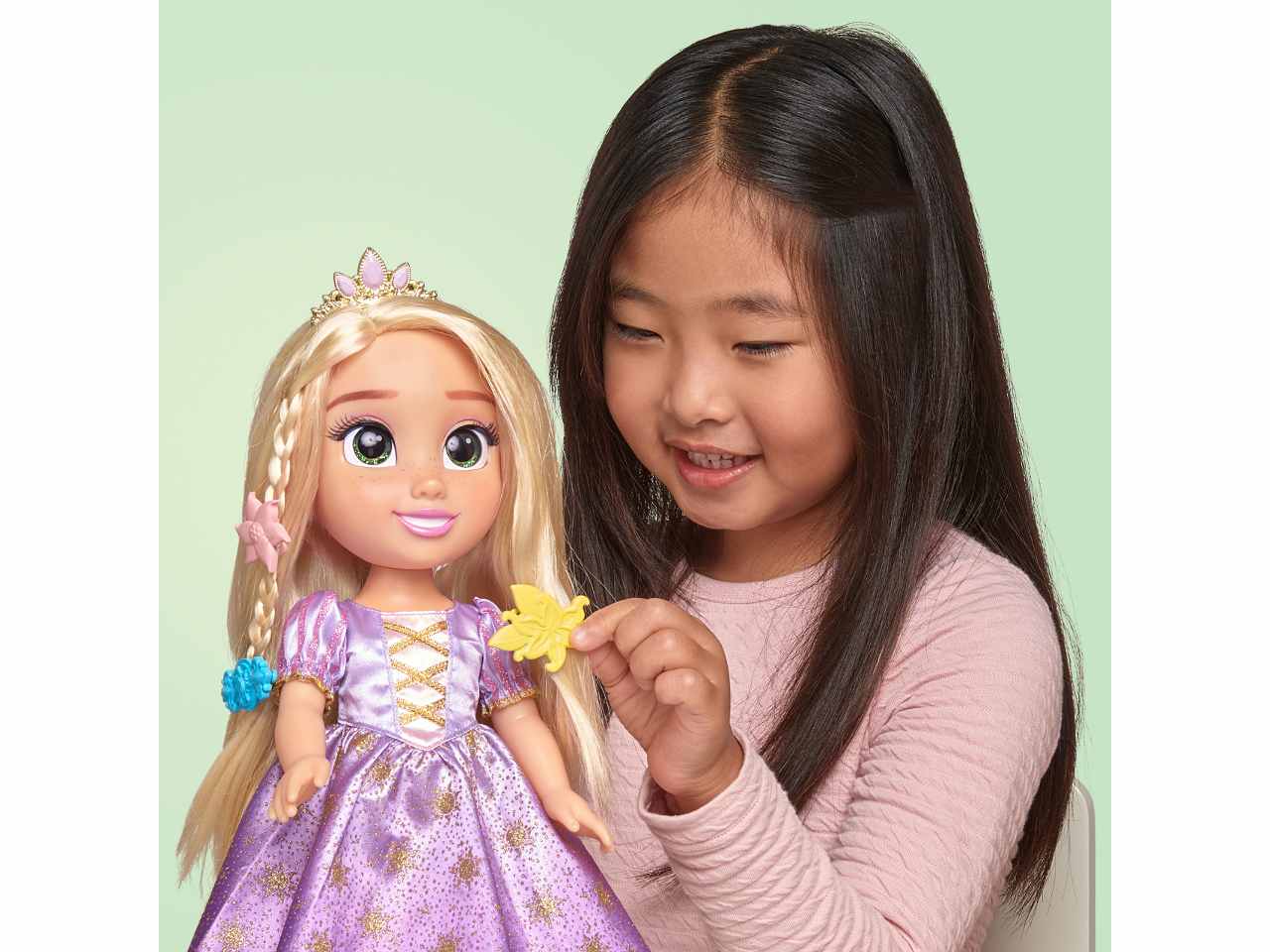 Hair glow rapunzel doll 217254