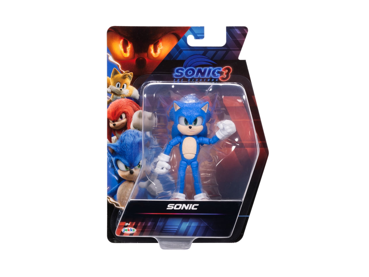 Personaggi Articolati Sonic 3 Movie 13 cm, Figure Dettagliate in Plastica per Fan e Collezionisti - EtÃ  Consigliata 4+ | Jakks Pacific