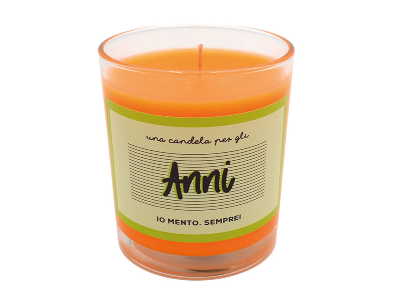 Candela per momenti divertenti-anni