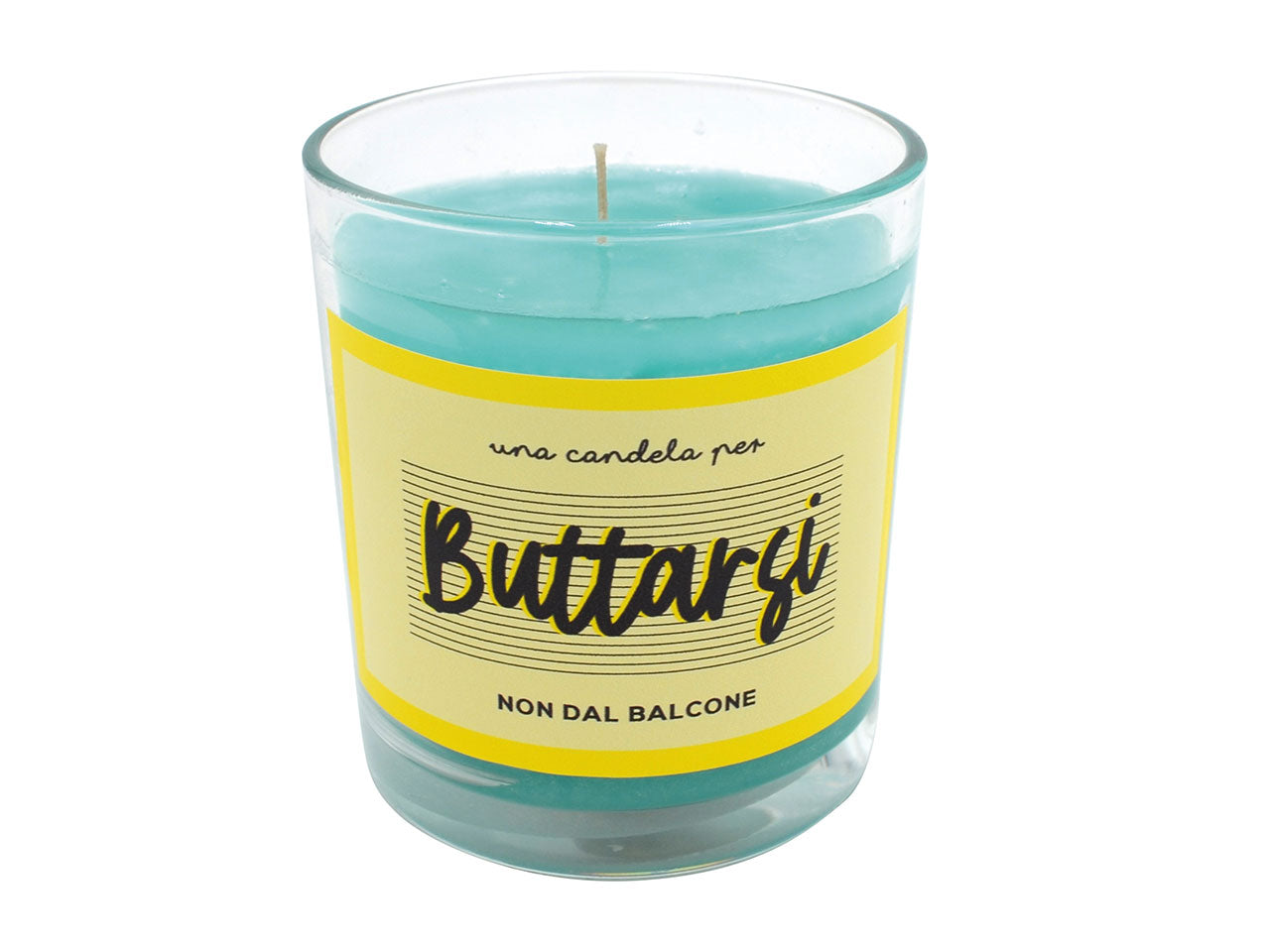 Una candela per momenti divertenti-buttarsi
