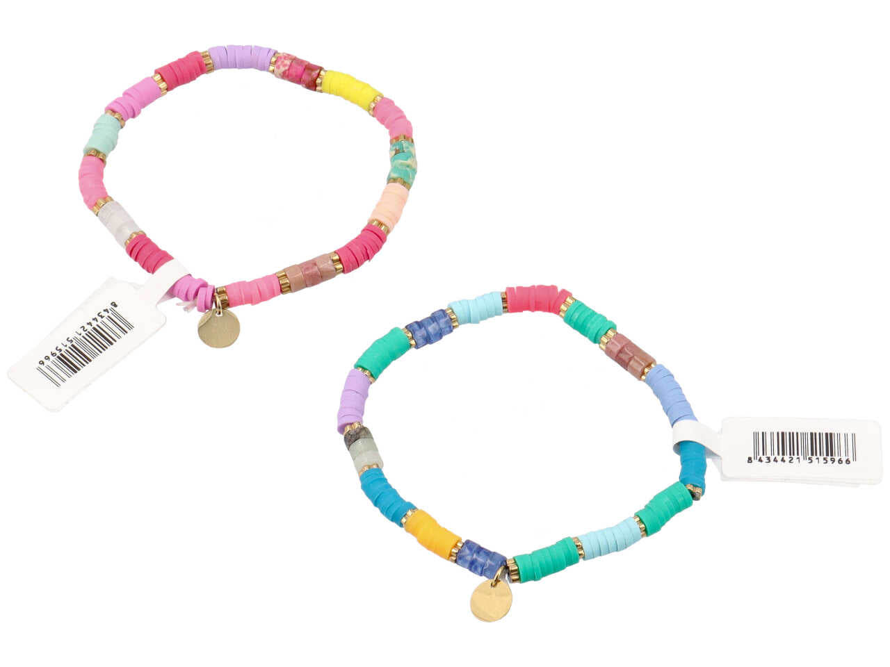 Bracciale c/dischi in fimo 51596