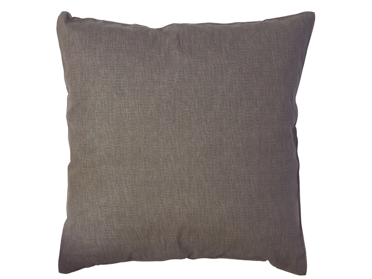 Cuscino per divano canvas tortora in cotone 45x45 cm â Cotton & Color