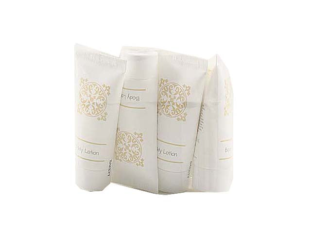 Body lotion Acanto, tubo da 25ml in confezioneda 100 tubetti