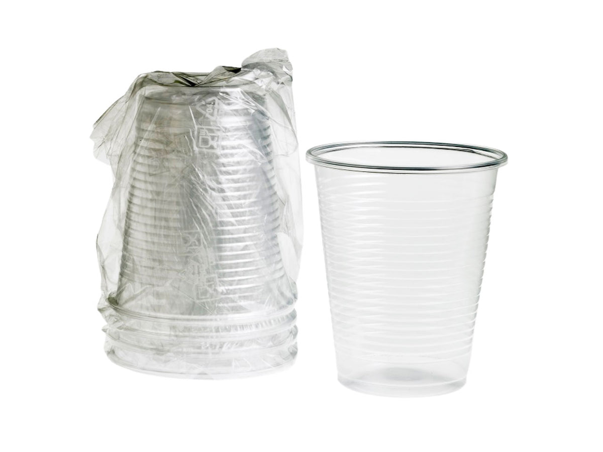 Bicchiere plastica 200cc imbustato 20 pezzi