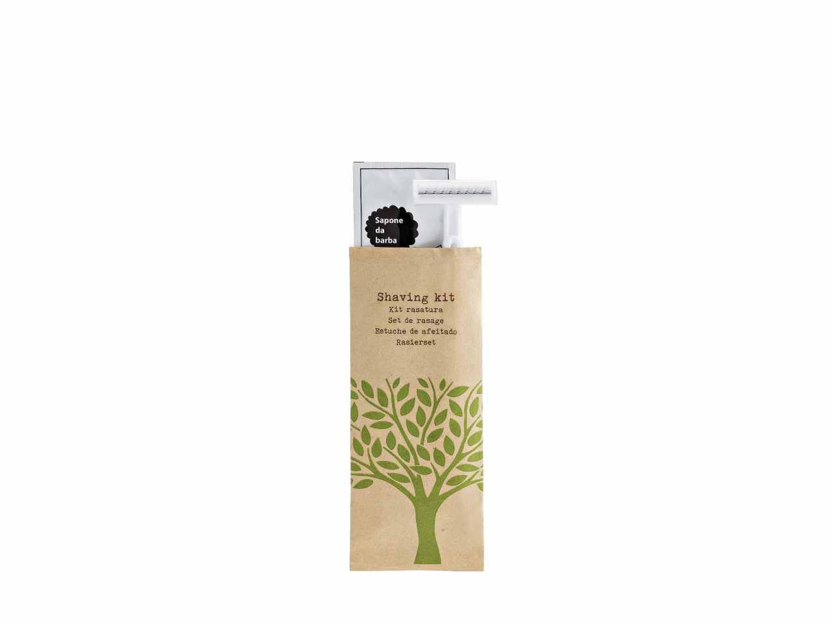 Set da barba Natura in confezione da 10 pezzi