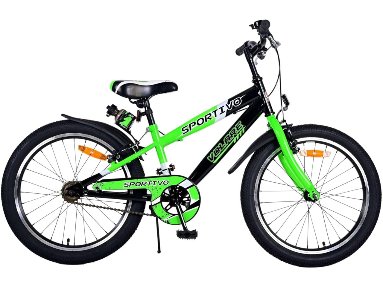 Bici Sportivo verde 20 pollici sfera