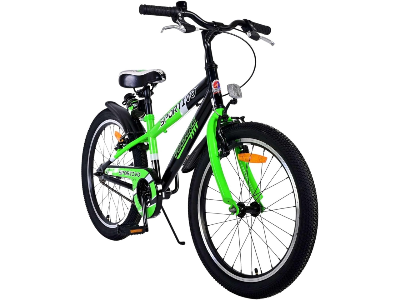 Bici Sportivo verde 20 pollici sfera