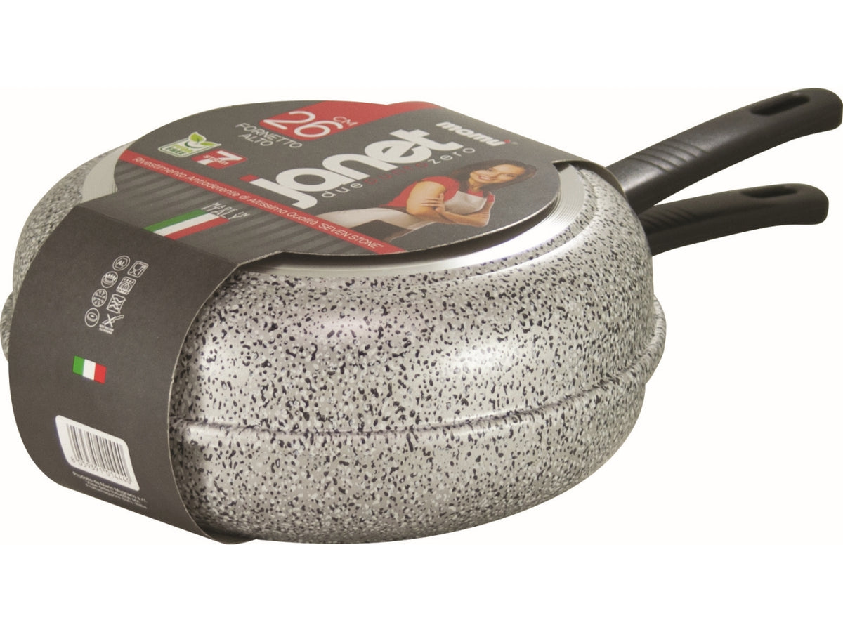 Fornetto alto 20cm linea janet 2.0 con rivestimento antiaderente e antigraffio
